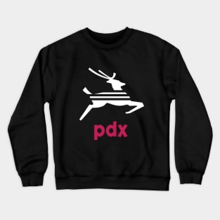 PDX marks the spot Crewneck Sweatshirt